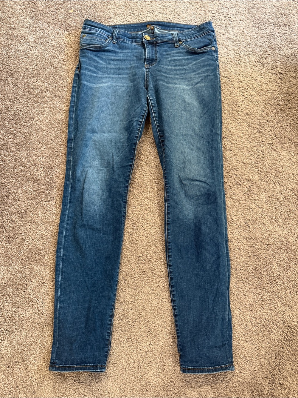Kut from the Kloth Women's Skinny Jeans in Medium Blue